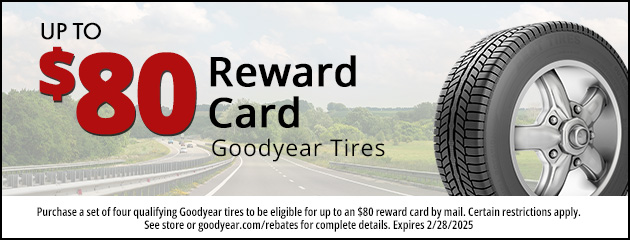 Goodyear Tires Reward Card